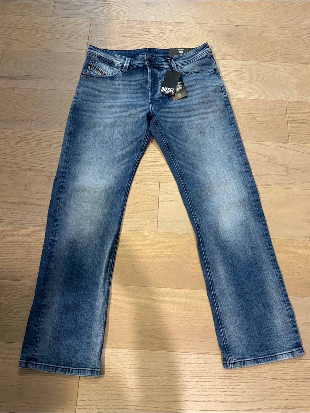 NWT Men’s Diesel Industry 1985 Larkee Straight Leg Jeans Sz 33/30